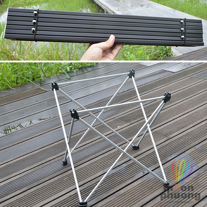 [FRSHIP70K] Bàn xếp dã ngoại cắm trại nhôm size M 5641 siêu nhẹ - MUÔN PHƯƠNG SHOP