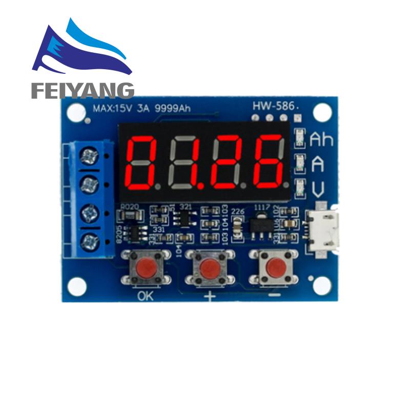 Máy kiểm tra pin ZB2L3 LED màn hình kỹ thuật số 18650 kiểm tra dung lượng chì