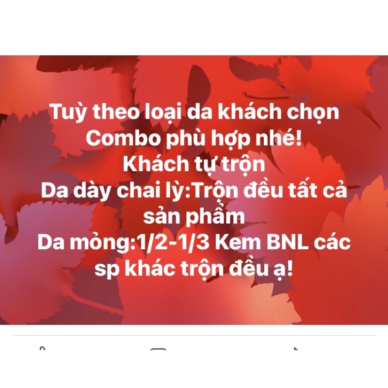 Combo kem Bạch Ngọc Liên 3c3 abutine Hồng
