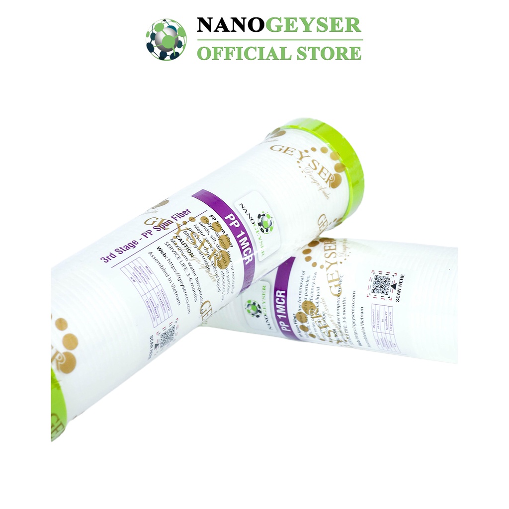 Bộ 8 lõi lọc nước dùng cho các dòng máy RO, Nano Geyser RO Eco, Kangaroo, Karofi...