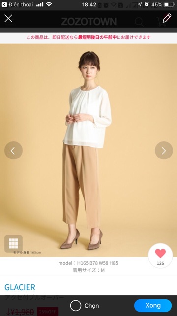 Áo voan xuất Nhật, giá 180k, sale còn 80k