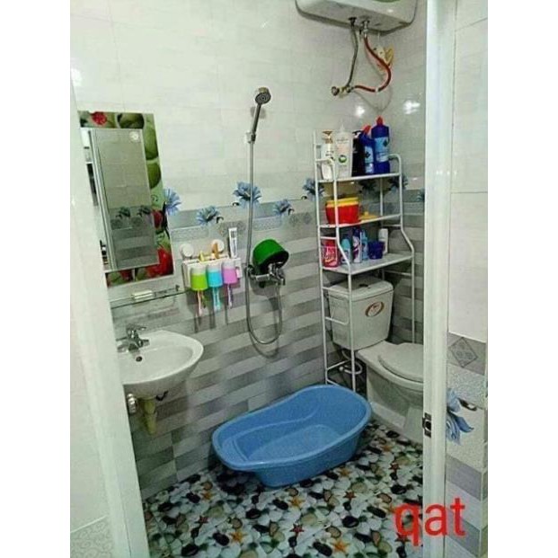 [KHO SỈ] KỆ ĐỂ ĐỒ PHÒNG VỆ SINH SAU TOILET THÔNG MINH