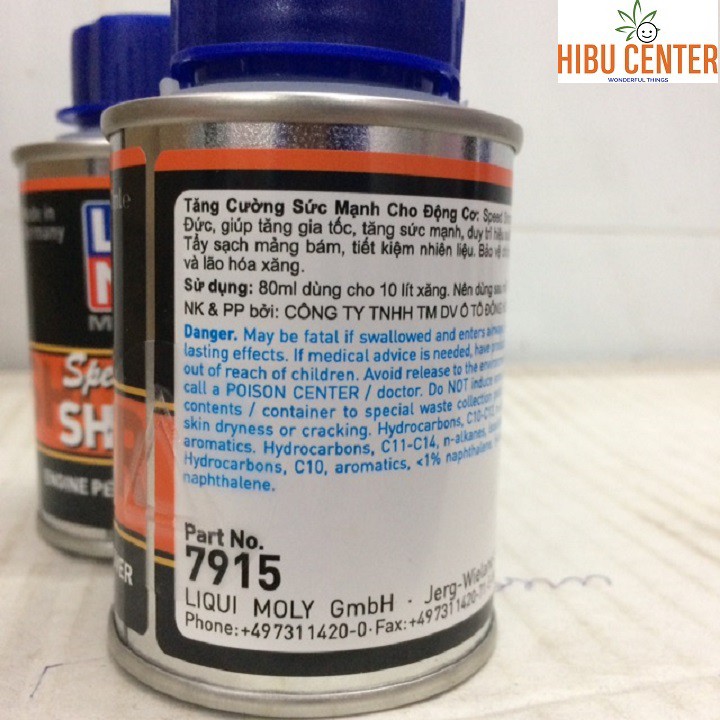 Dung Dịch Phụ Gia Tăng Tốc LIQUI MOLY 80ML 7915