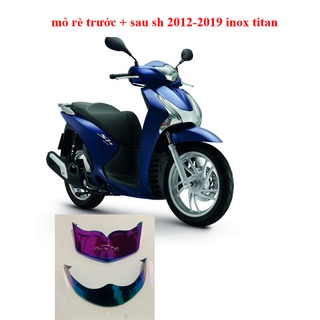 BỌC MÕM ĐUÔI TITAN SH 2012-2019 ( BẢO VỆ DÈ TRƯỚC SAU –GIÁ 1 BỘ)