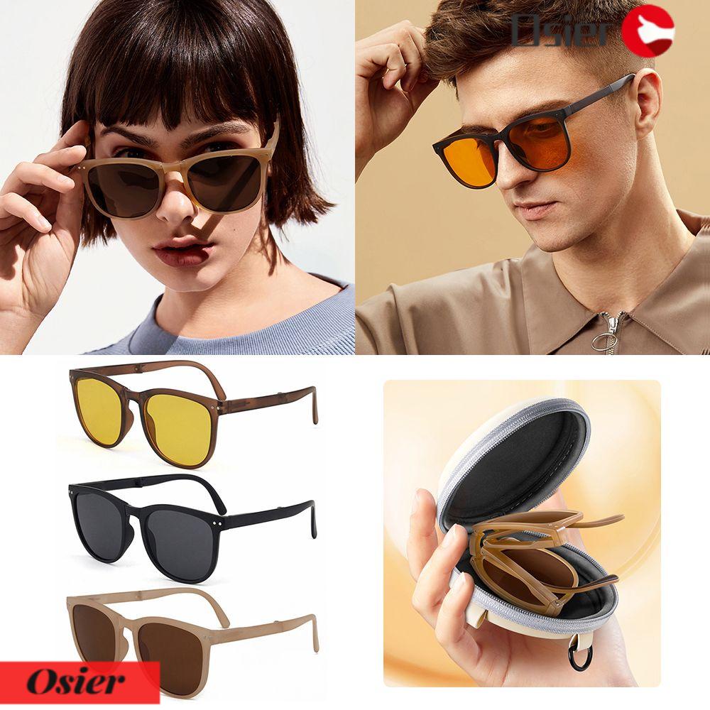 Osier1 Kính Râm Dạng Gập Dễ Dàng Mang Theo Bỏ Túi Phong Cách Vintage