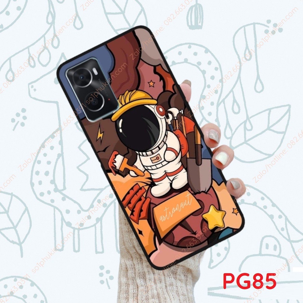 Ốp lưng Oppo A76 in hình vũ trụ dễ thương bền đẹp