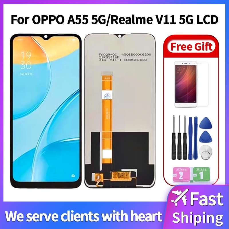 Màn Hình Điện Thoại Cảm Ứng Chất Lượng Cao Thay Thế Cho OPPO Realme V5 5G/Realme 6s/Realme 7 5G