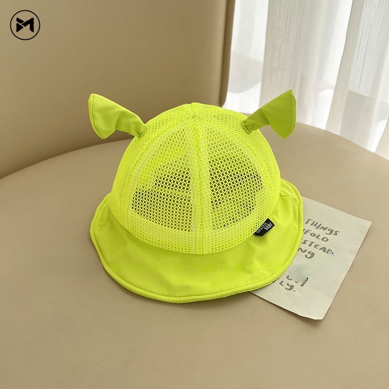 Mũ Tai Bèo Phối Lưới Thời Trang Mùa Hè Cho Bé