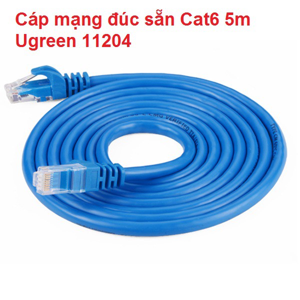 Cáp mạng đúc sẵn Cat6 5m Ugreen 11204