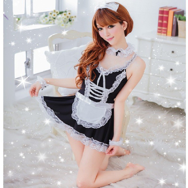 Váy Ngủ Dễ Thương Cosplay Cô Hầu Gái  (MS9039) | WebRaoVat - webraovat.net.vn