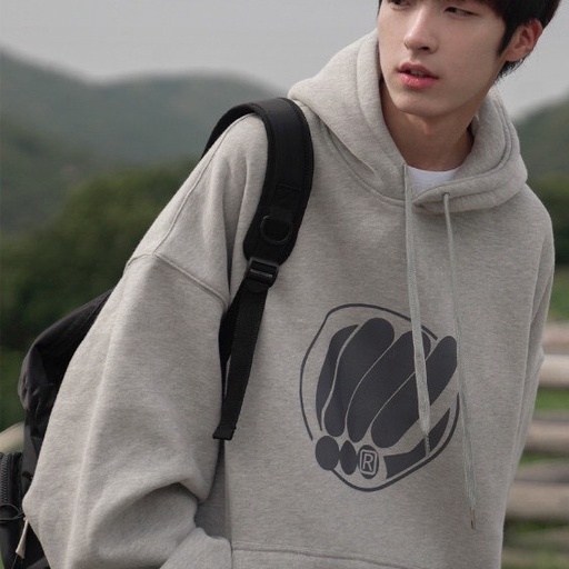 Áo khoác nỉ bông cotton dày mịn - hoodie nam nữ form rộng unisex dấu chấm than - 2N Unisex