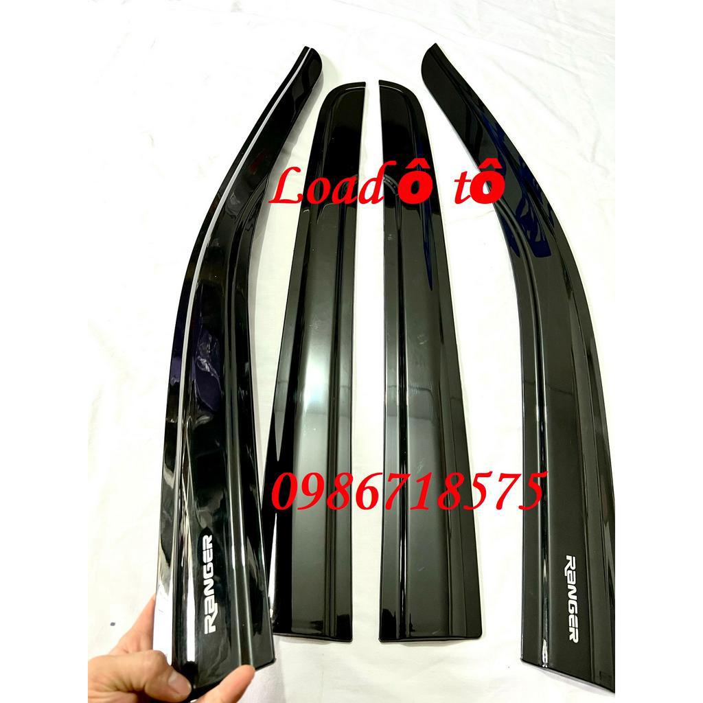Vè Che Mưa Có Khuyết Xe Ford Ranger 2023-2016 Nhựa Đen Cao Cấp
