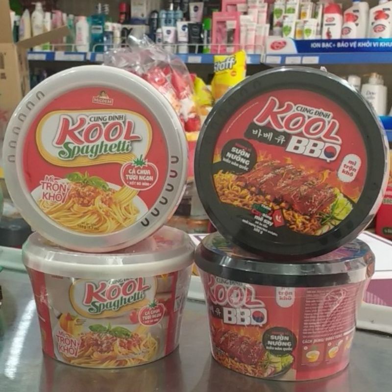 ⚡Date mới⚡ Mì trộn Cung Đình Kool Spaghetti/BBQ tô 105g | BigBuy360 - bigbuy360.vn