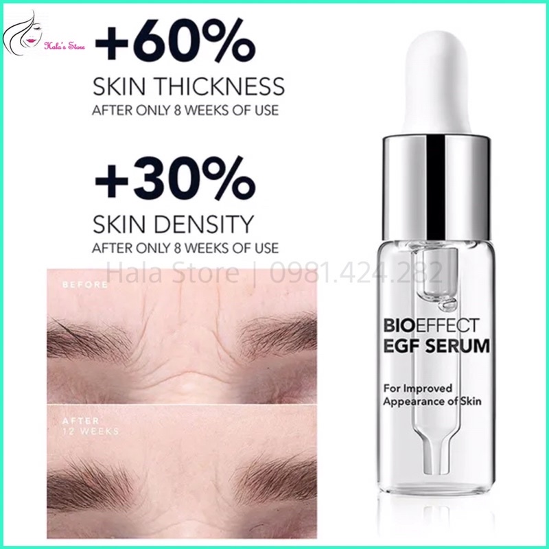 Tinh chất dưỡng cao cấp tái tạo và làm săn chắc da, chống lão hoá EGF Bioeffect 2.5ml