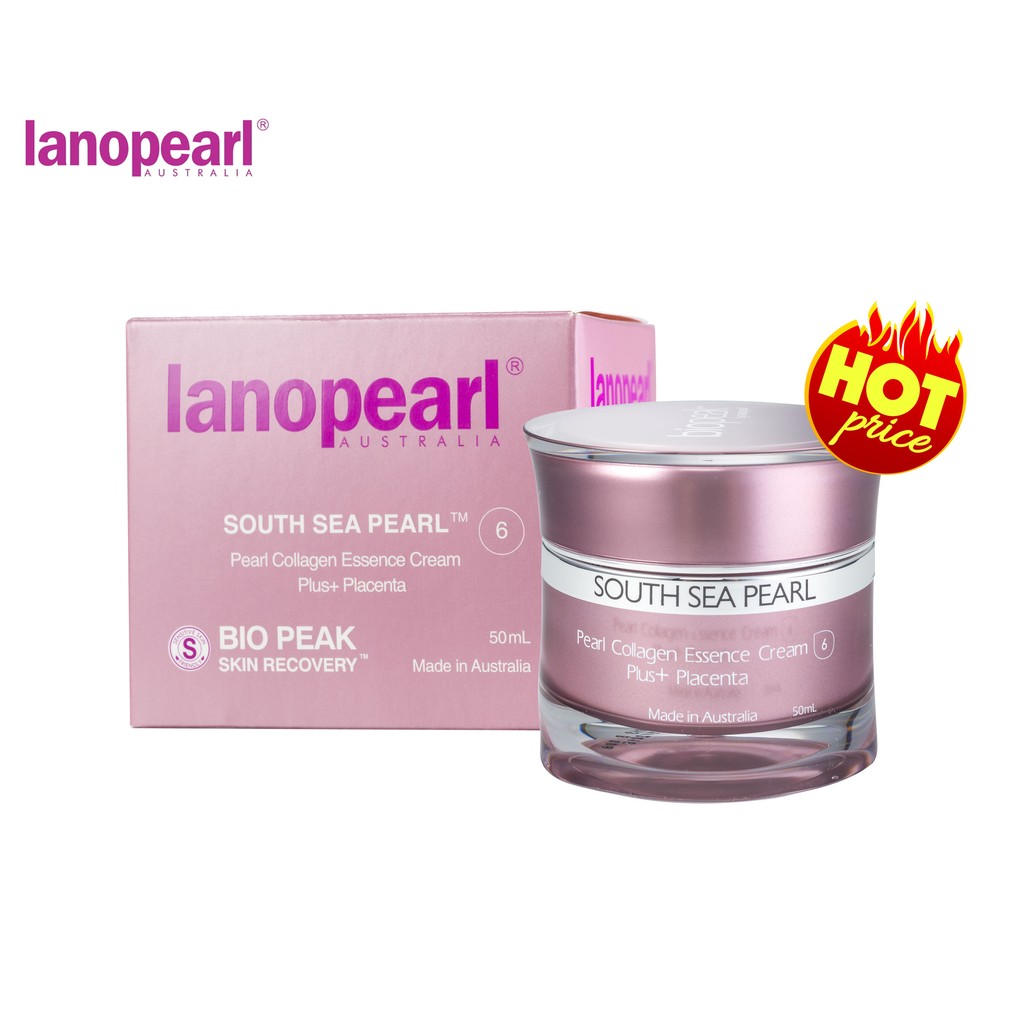 Kem làm trắng da ngọc trai và Nhau cừu Lanopearl - Lanopearl South Sea Pearl Cream