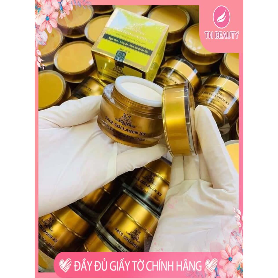 <THẬT 100%> Kem Face Collagen X3 - Mờ nám, mụn và làm trắng da (Chính hãng - Tem điện tử)