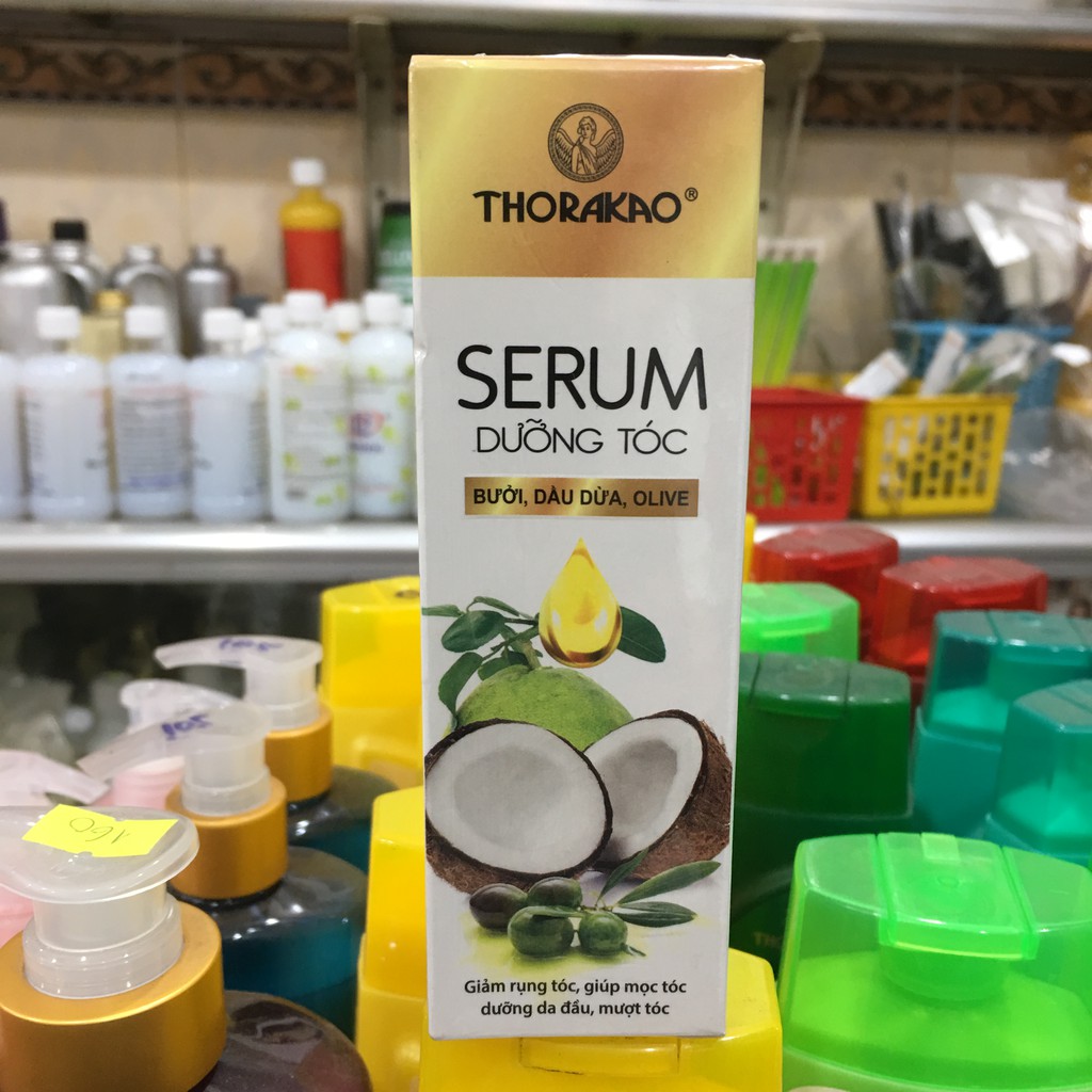 Serum dưỡng tóc Thorakao 75ml (Bưởi - Dầu Dừa - Olive)