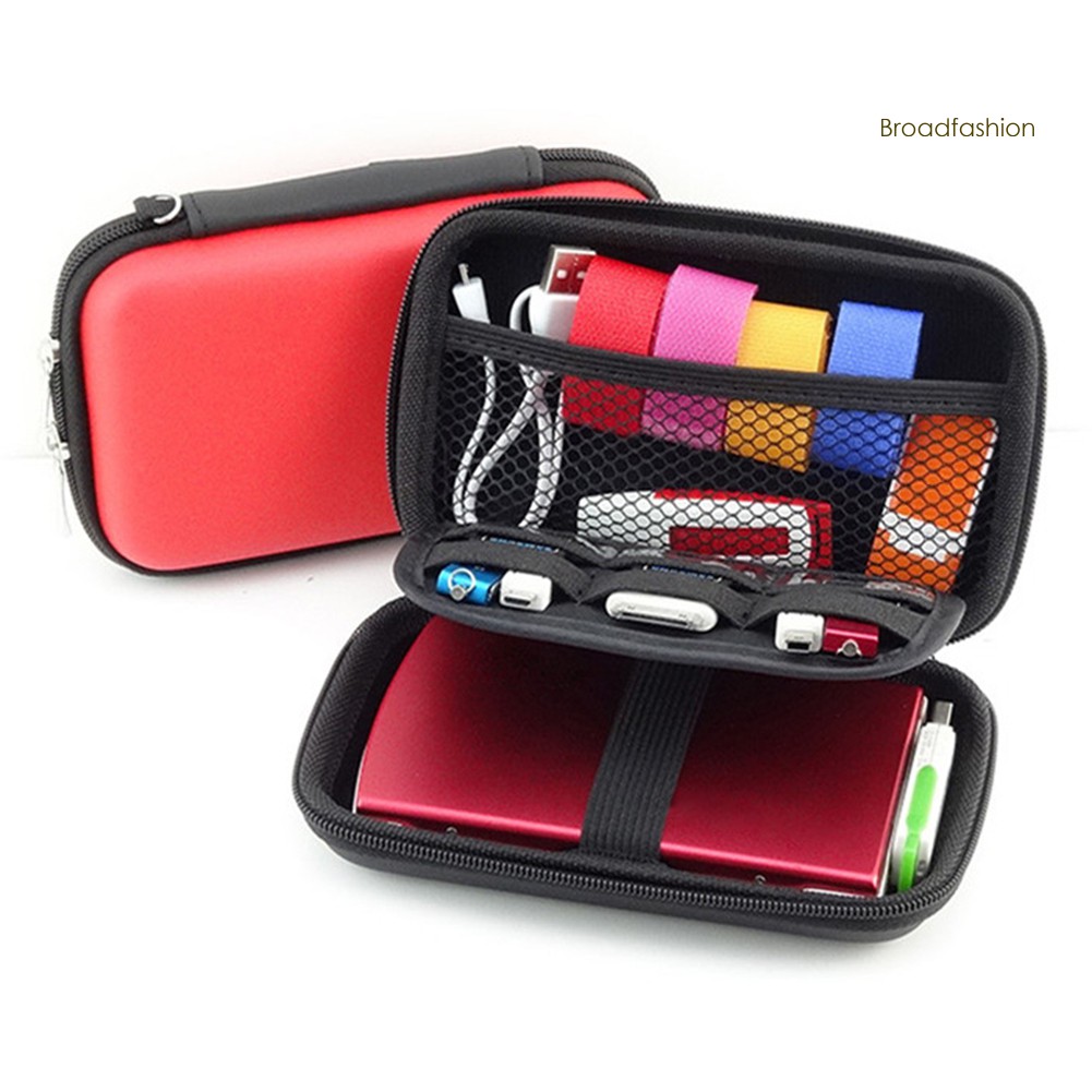 Túi đựng bảo vệ ổ cứng/ phụ kiện nhỏ gọn 2.5inch đa năng tiện lợi | BigBuy360 - bigbuy360.vn