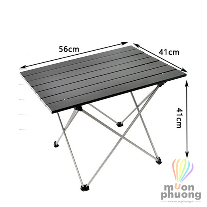 [FRSHIP70K] Bàn xếp dã ngoại cắm trại nhôm size M 5641 siêu nhẹ - MUÔN PHƯƠNG SHOP