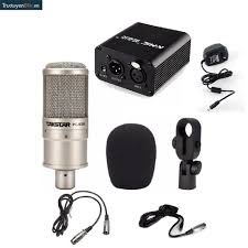 MICRO THU ÂM LIVESTREAM CHUYÊN NGHIỆP TAKSTAR PC-K200 CÓ BỘ NGUỒN 48V