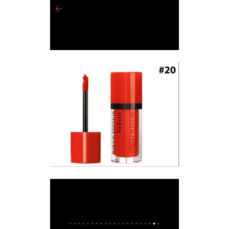 Son kem lì Bourjois Velvet pháp