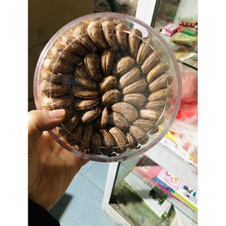 Điều xếp hoa rang muối nguyên hạt vỏ lụa 500gr