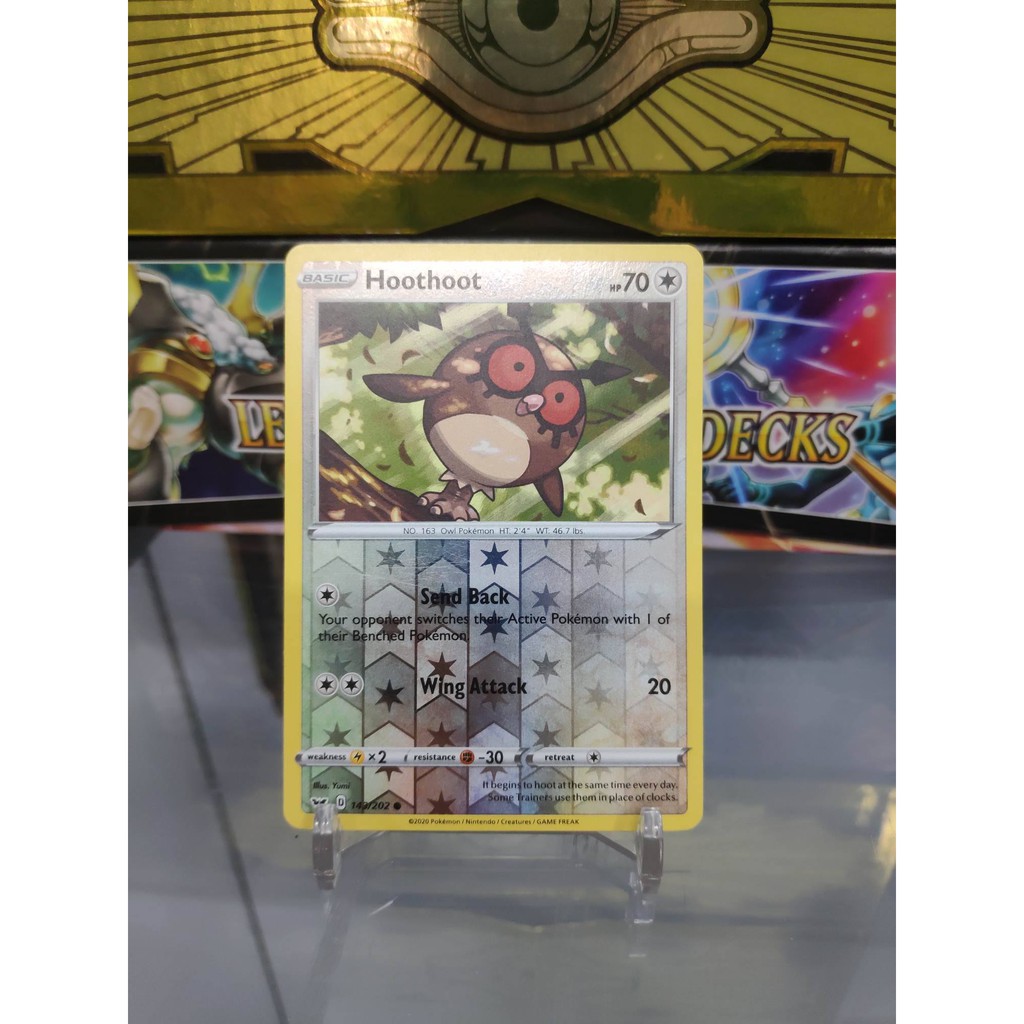 [ Dưa Hấu Yugioh ] Lá bài thẻ bài Pokemon Hoothoot