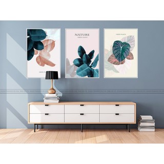 Tranh canvas treo tường NATURE- có viền khung + tặng kèm đinh treo