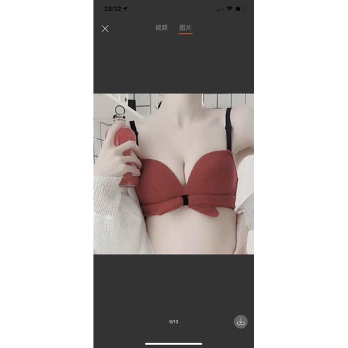 ♥️ Shop Uy Tín ♥️ [ Đồ Lót Nữ] Sét Bộ Đồ Lót Nơ Mút Dày Kute  Ôm Và nâng Ngực