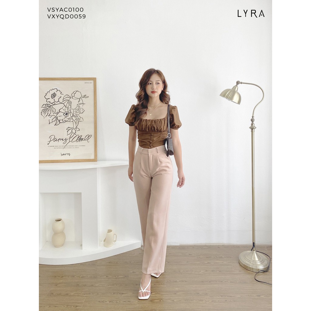 Quần suông nữ LYRA, vải tuyết mưa hàn cao cấp culottes trẻ trung, hợp thời trang- VXYQD0059 | BigBuy360 - bigbuy360.vn