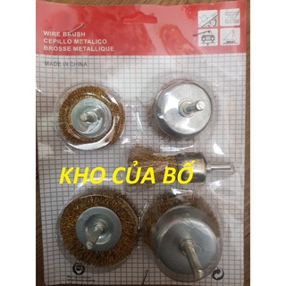 Bộ 5 chén cước đánh rỉ - bcdr5ct