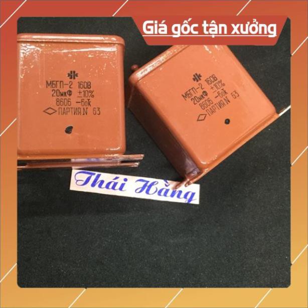 . Tụ Nga 20 uf-160 v (1 chiếc) ..