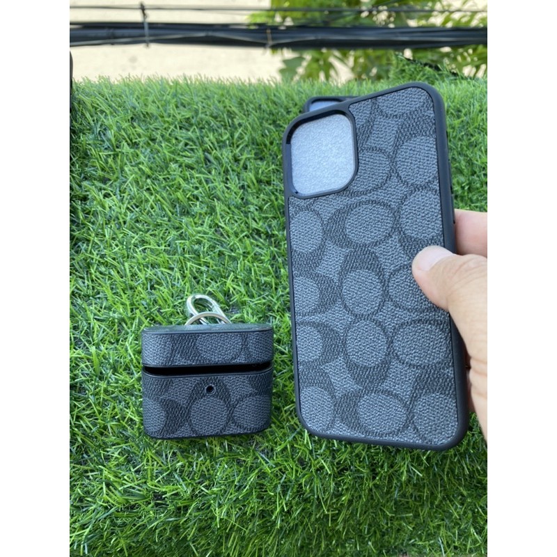 Ốp Airpods Pro/ ip 14/13/12/11 series COACH