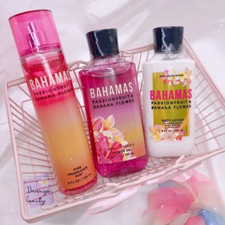 [BILL MỸ] BAHAMAS - BỘ XỊT THƠM DƯỠNG THỂ BATH AND BODY WORKS
