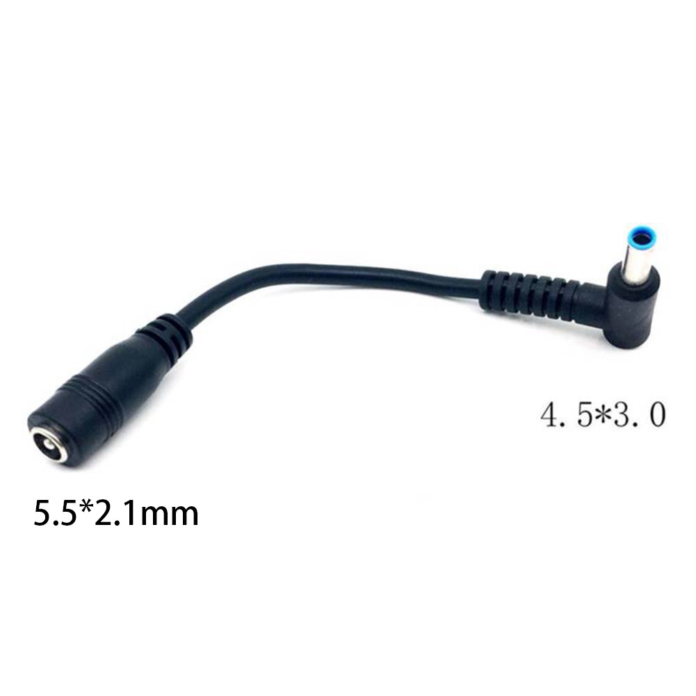 Cáp sạc chuyển đổi 5.5x2.1mm sang 4.5x3.0mm cho hp dell