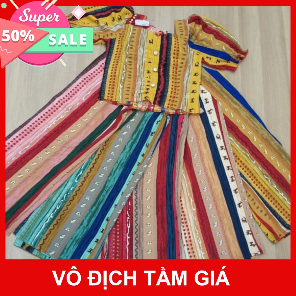 <HOT> 🍀🍀 set bộ thổ cẩm ngắn tay cao cấp. Hình và video thật 🍀🍀