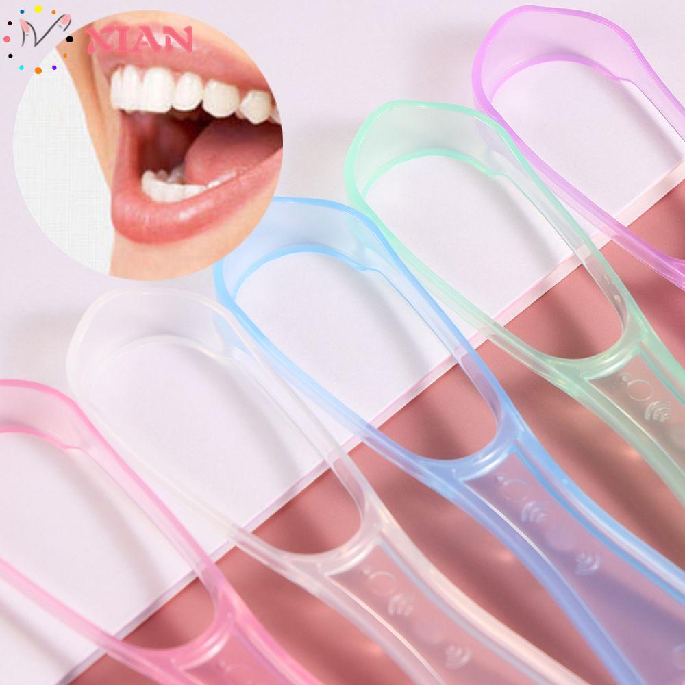 [Hàng mới về] Thanh cạo vệ sinh lưỡi bằng silicon hai mặt tiện lợi
