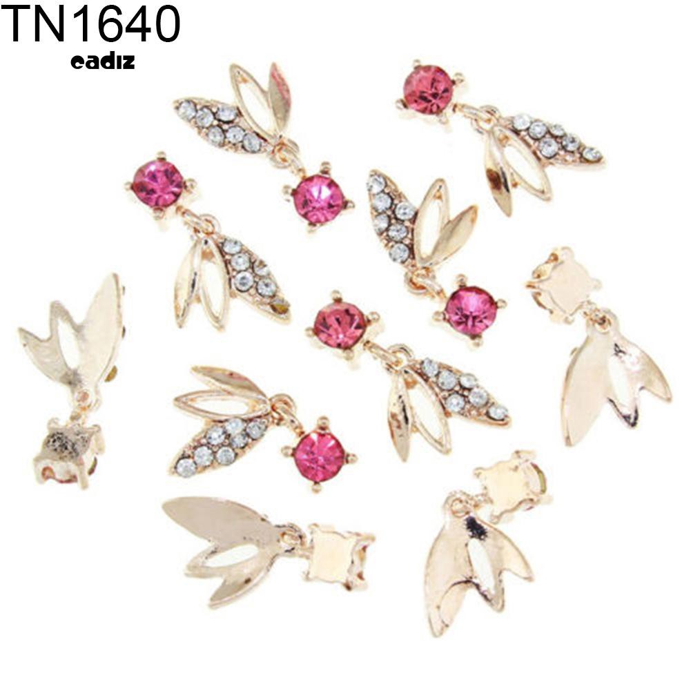 Bộ 10 đá pha lê đính móng tay dễ thương ngộ nghĩnh