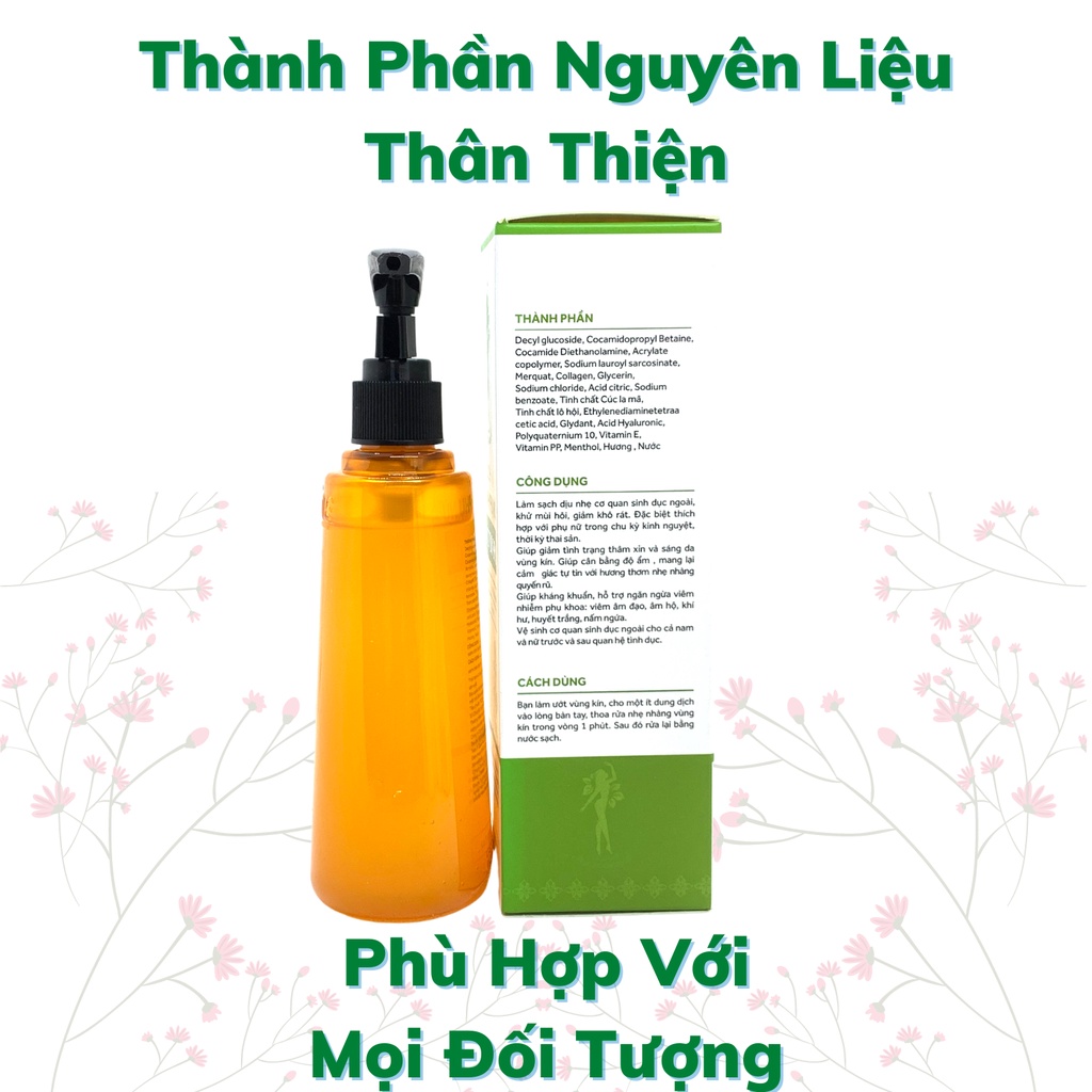 Dung DỊch Vệ Sinh Phụ Nữ- DOCTOR SPA Vshine- 150ml Công Thức Đột Phá Mới, Dịu Nhẹ Tức Thì