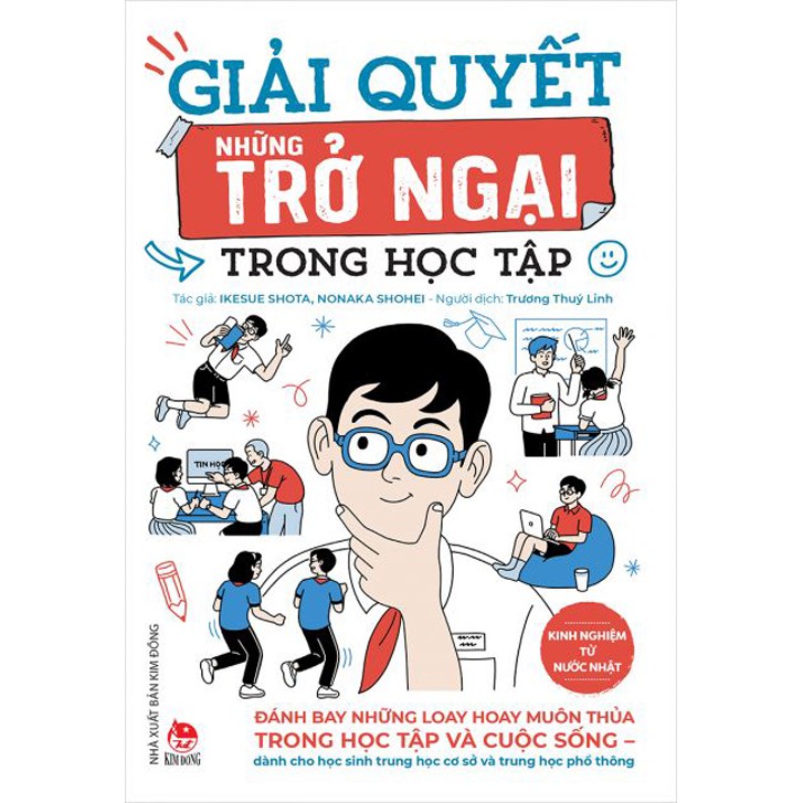 Sách - Kinh Nghiệm Từ Nước Nhật - Giải Quyết Những Trở Ngại Trong Học Tập - Nxb Kim Đồng | WebRaoVat - webraovat.net.vn