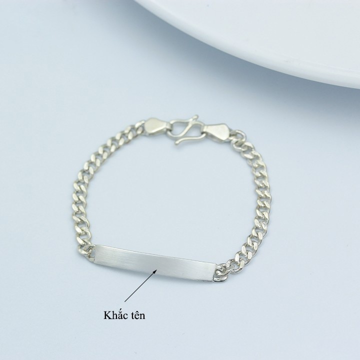Lắc tay bạc đẹp cao cấp cho trẻ em - Trang sức TNC Jewellery