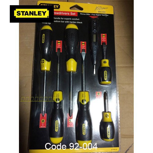 BỘ TÔ VÍT 8 CÂY CÓ TỪ STANLEY STHT92004-8