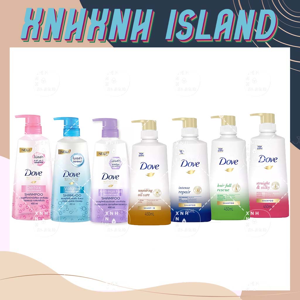Dầu Gội - Dầu Xả Dove Thái Lan 410ml - 450ml