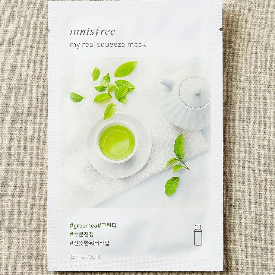 Mặt Nạ Giấy Innisfree My Real Squeeze Mask | Thế Giới Skin Care