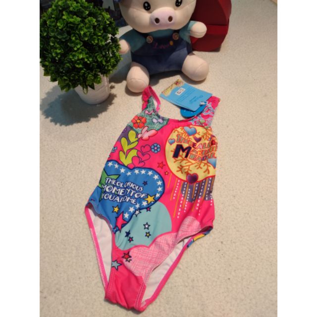 Bộ áo tắm liền bé gái 13-15kg
