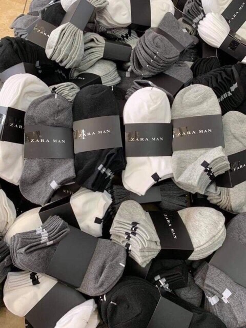 Set 5 đôi tất zara man chống hôi chân