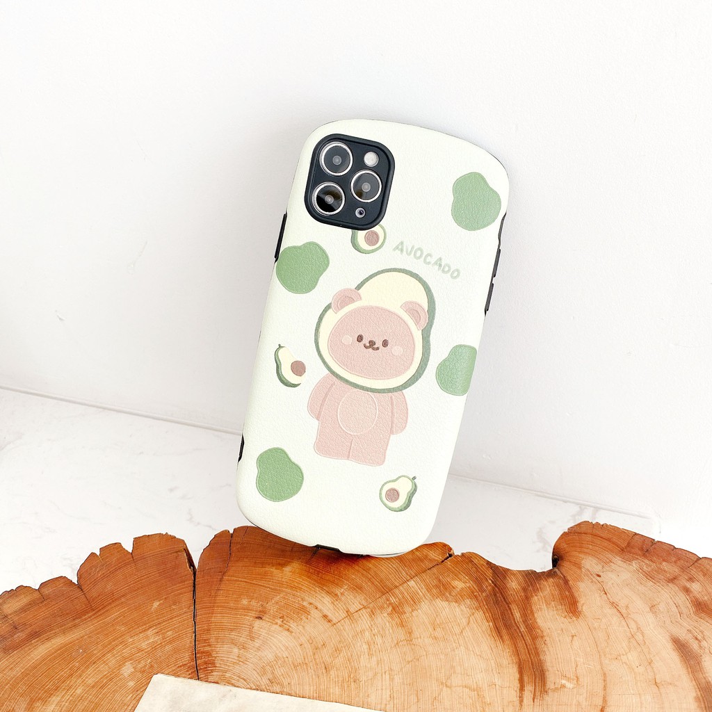Ốp lưng iphone Fruit Bear IMD viền cong dày dặn 6/6plus/6s/6splus/7/7plus/8/8plus/x/xr/xs/11/12/13/pro/max/plus/promax | BigBuy360 - bigbuy360.vn