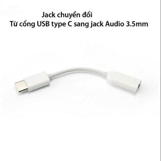 ☑ Cáp chuyển cổng type C sang cổng jack âm thanh 3.5mm cho điện thoại các hãng TQ