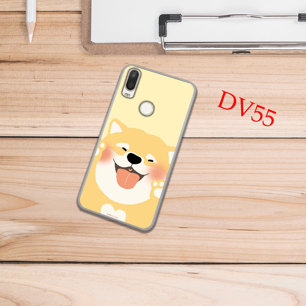 ỐP LƯNG VSMART ACTIVE 1 - ACTIVE 1 PLUS IN HÌNH CHÓ MÈO CUTE