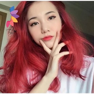 Thuốc nhuộm tóc màu ĐỎ RỰC MẶT TRỜI
